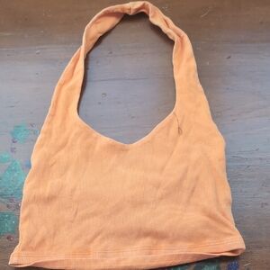 PacSun Vibrant Orange Crop Top